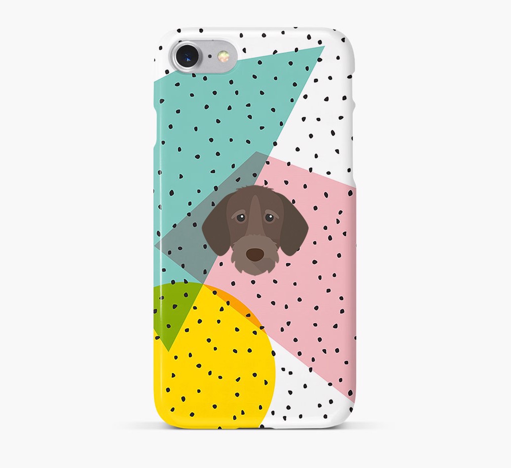 ''Geometric' Phone Case with {breedFullName} Icon