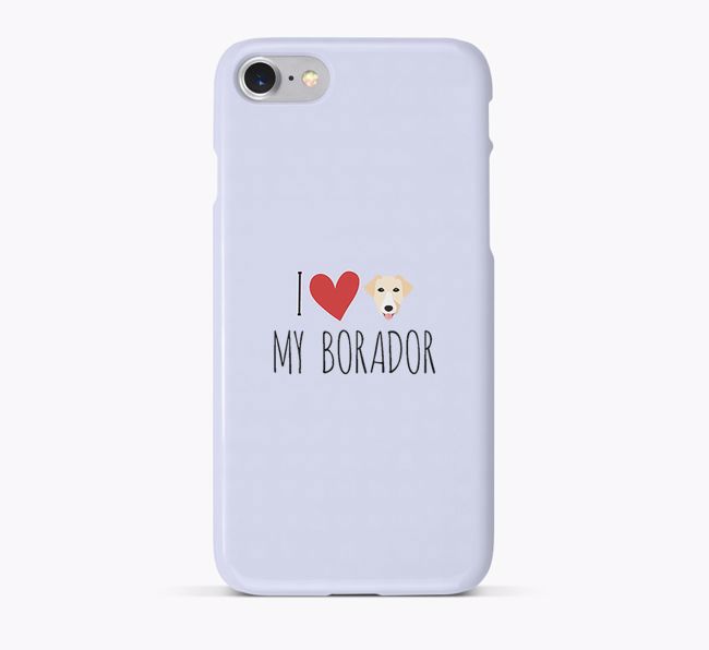 'I Love my {breedShortName}' Phone Case with {breedFullName} Icon