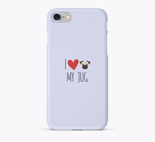 'I Love my {breedShortName}' Phone Case with {breedFullName} Icon