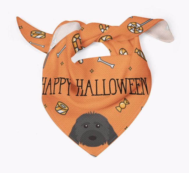 'Happy Halloween' Bandana for your {breedFullName}