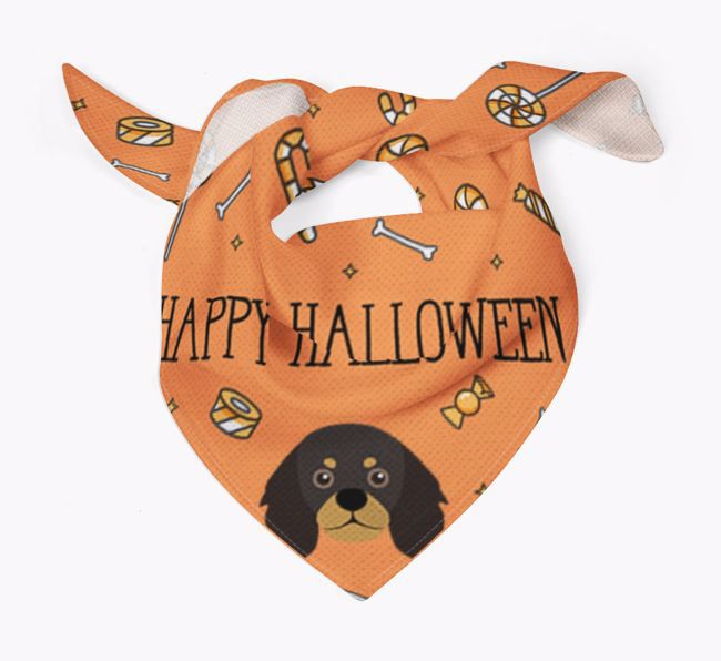 'Happy Halloween' Bandana for your {breedFullName}