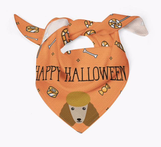 'Happy Halloween' Bandana for your {breedFullName}