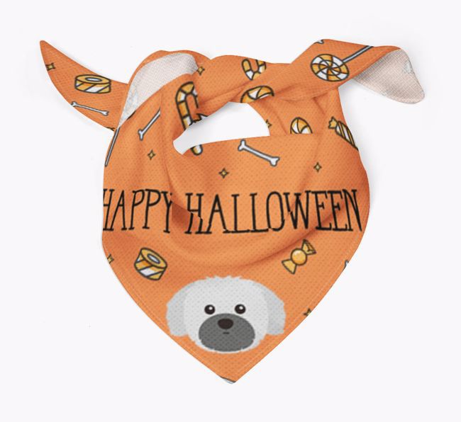 'Happy Halloween' Bandana for your {breedFullName}