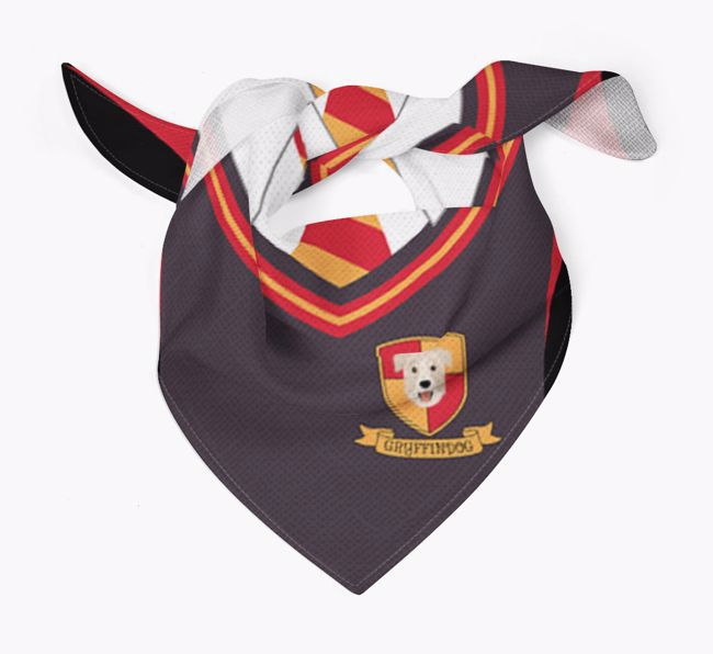 Dogwarts: Personalised {breedFullName} Bandana