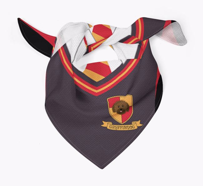 Dogwarts: Personalized {breedFullName} Bandana