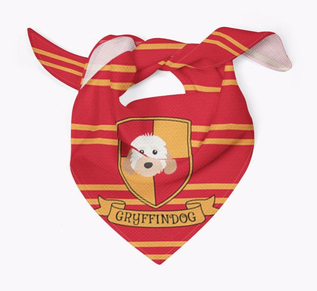 Harry Pawter: Bandana for your {breedFullName}