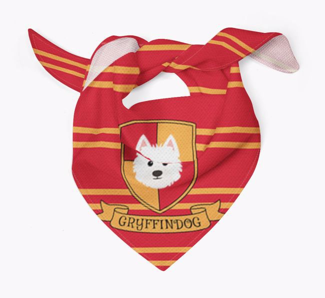 Harry Pawter: Bandana for your {breedFullName}