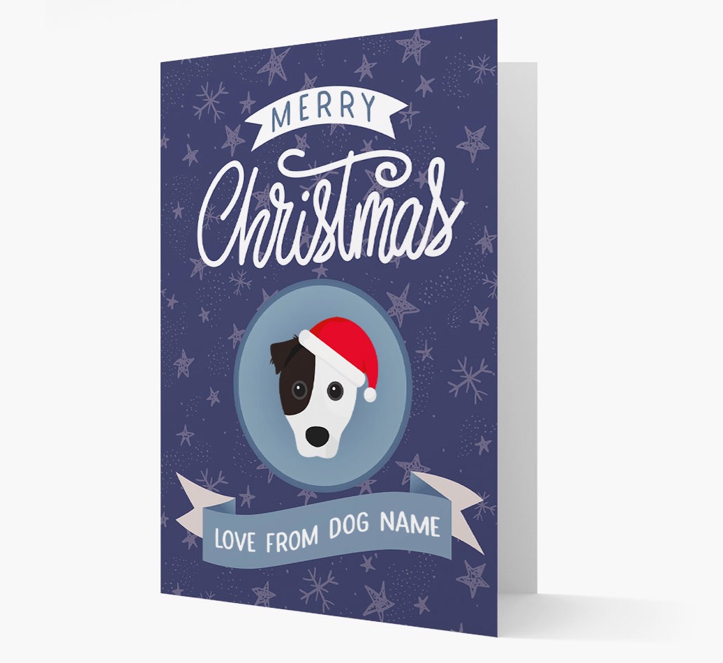 Merry Christmas: Personalized {breedFullName} Card - front