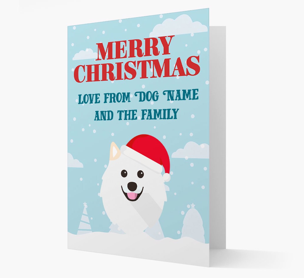 Love from the Family: Personalized {breedFullName} Card - front