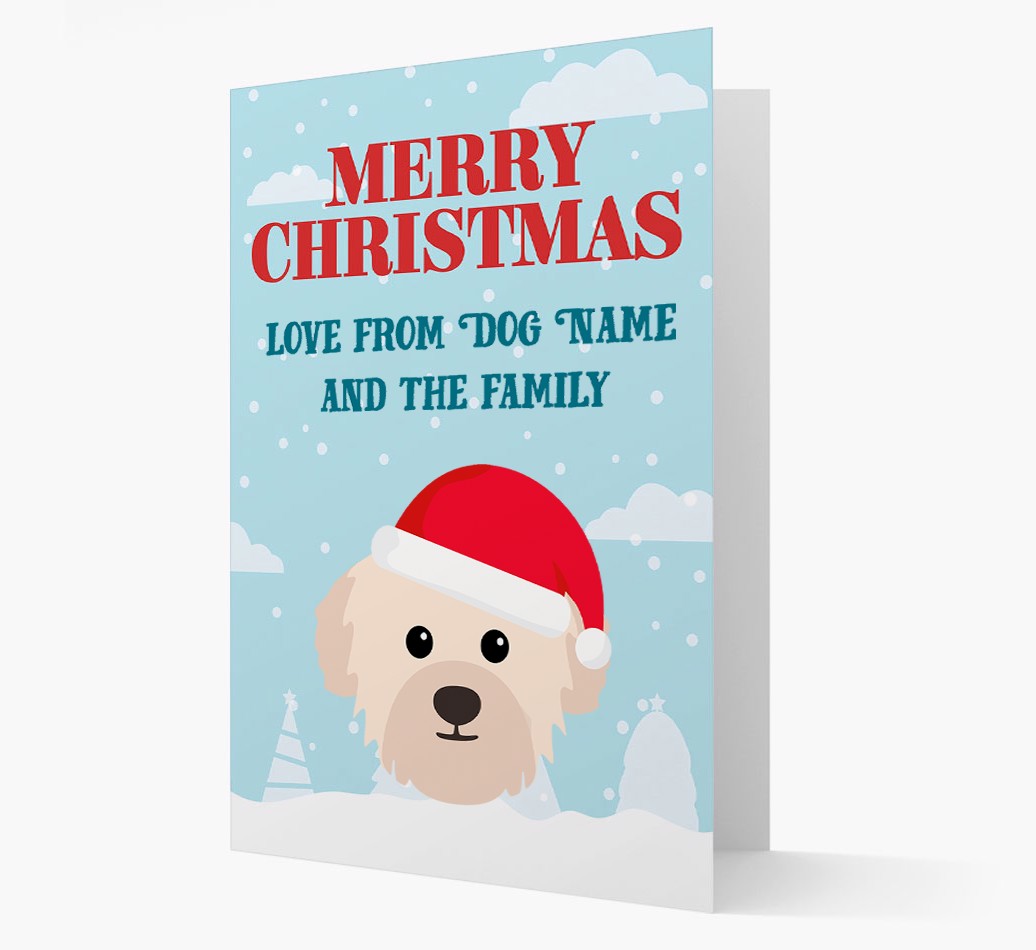 Love from the Family: Personalized {breedFullName} Card - front