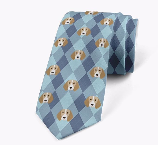 Plaid Design: Personalised {breedFullName} Neck Tie