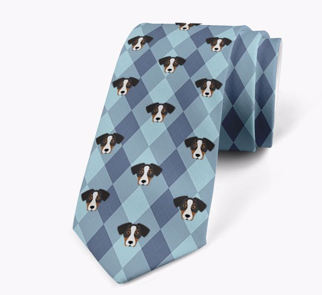 Plaid Design: Personalised {breedFullName} Neck Tie