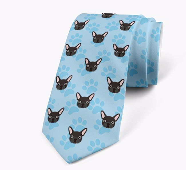 Paw Print Design: Personalised {breedFullName} Neck Tie