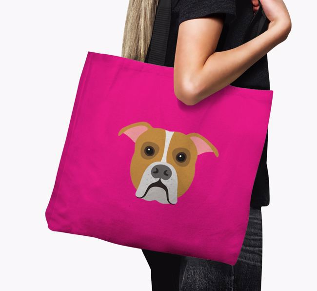 Dog Icon Canvas Bag