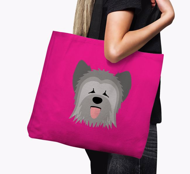 Dog Icon Canvas Bag