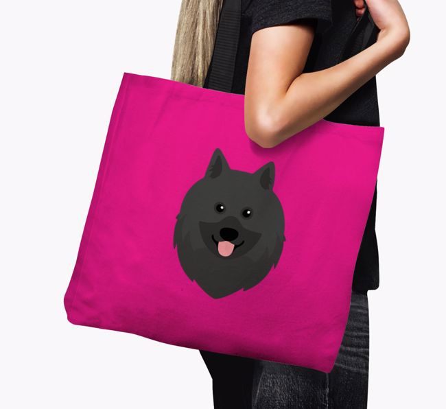 Dog Icon Canvas Bag