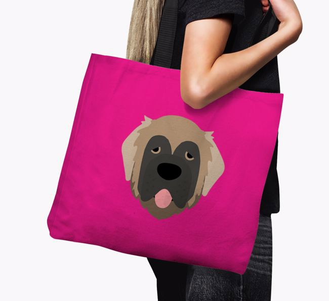 Dog Icon Canvas Bag