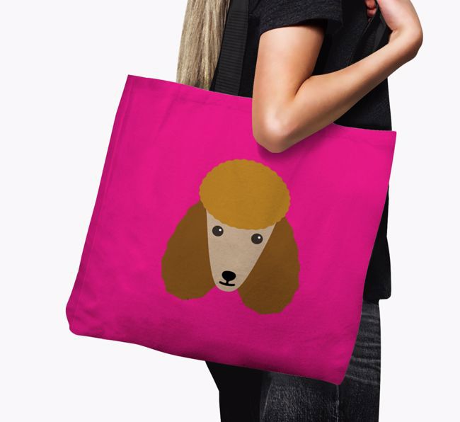 Dog Icon Canvas Bag