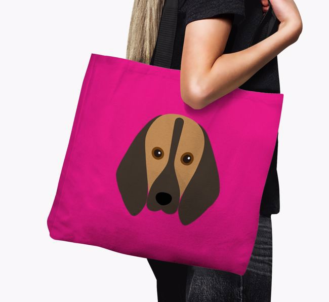 Dog Icon Canvas Bag