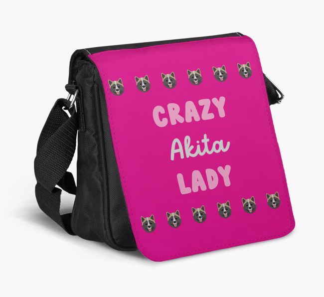 Crazy {breedShortName} Lady : Personalized {breedFullName} Walking Bag