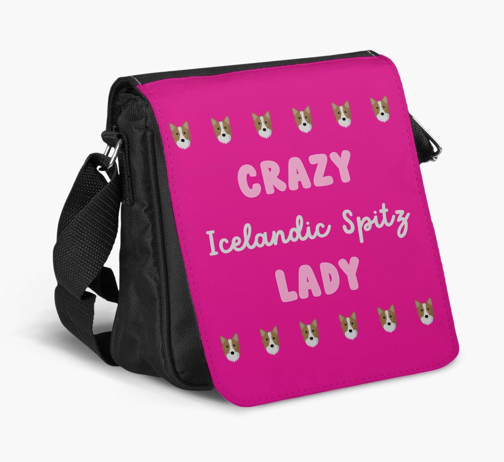 Crazy {breedShortName} Lady : Personalized {breedFullName} Walking Bag