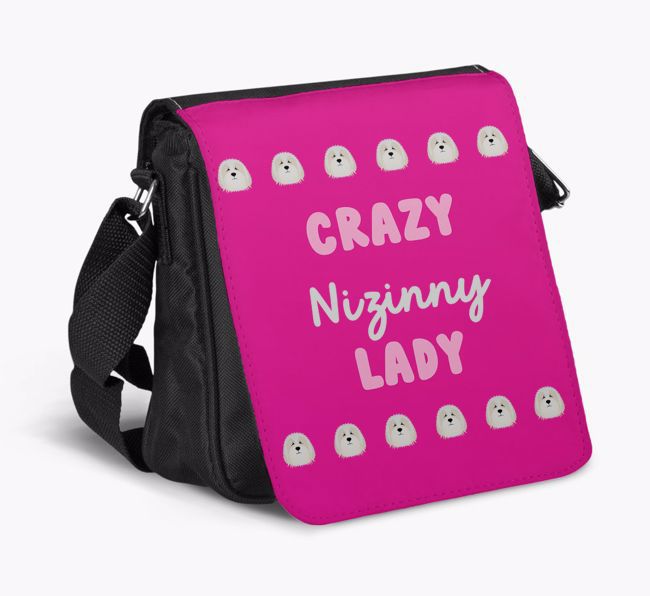 Crazy {breedShortName} Lady : Personalized {breedFullName} Walking Bag