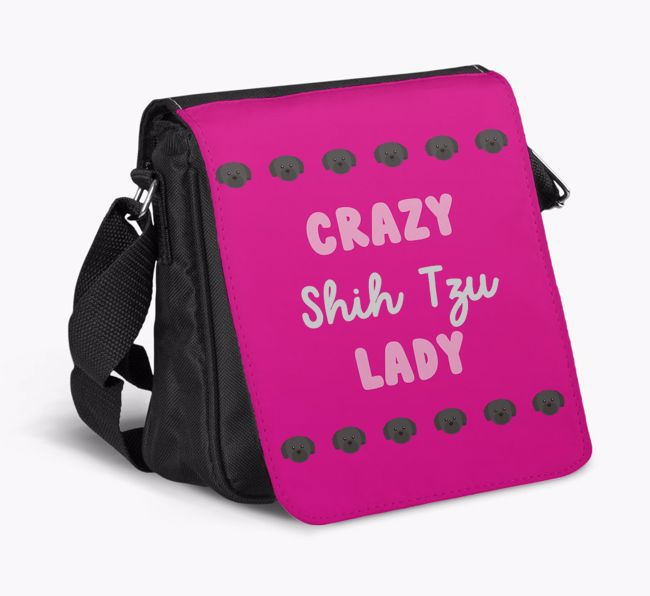 Crazy {breedShortName} Lady : Personalized {breedFullName} Walking Bag