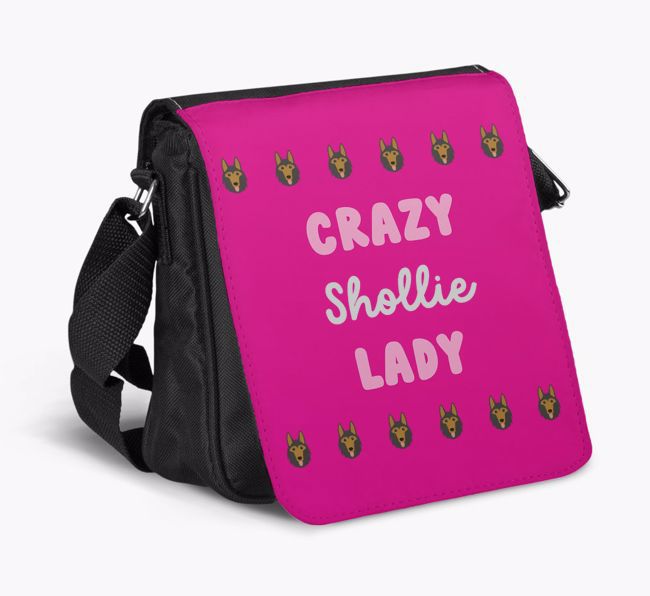 Crazy {breedShortName} Lady : Personalized {breedFullName} Walking Bag