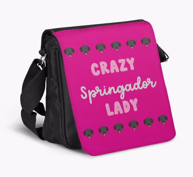 Crazy {breedShortName} Lady : Personalized {breedFullName} Walking Bag