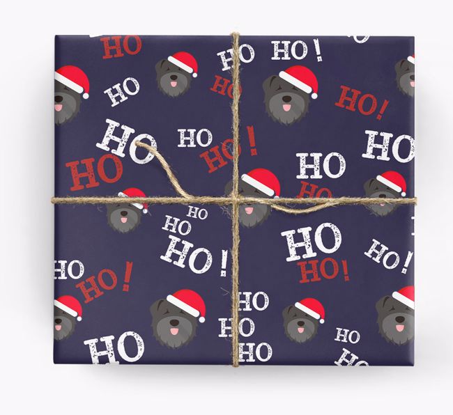 Ho! Ho! Ho!: Personalised {breedFullName} Wrapping Paper