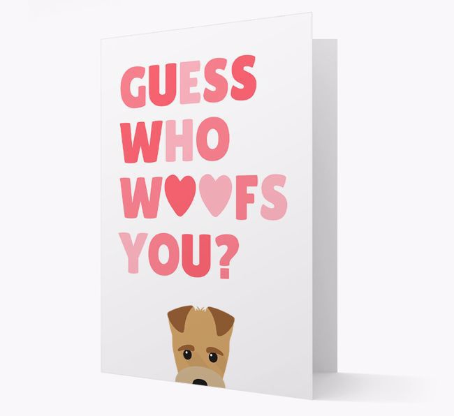 'Guess Who Woofs You?' Card with your {breedFullName} Icon