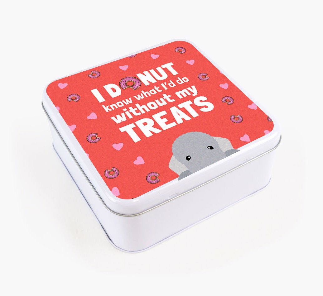 'You Donut Know' - Personalised Treat Tin for Your {breedFullName}