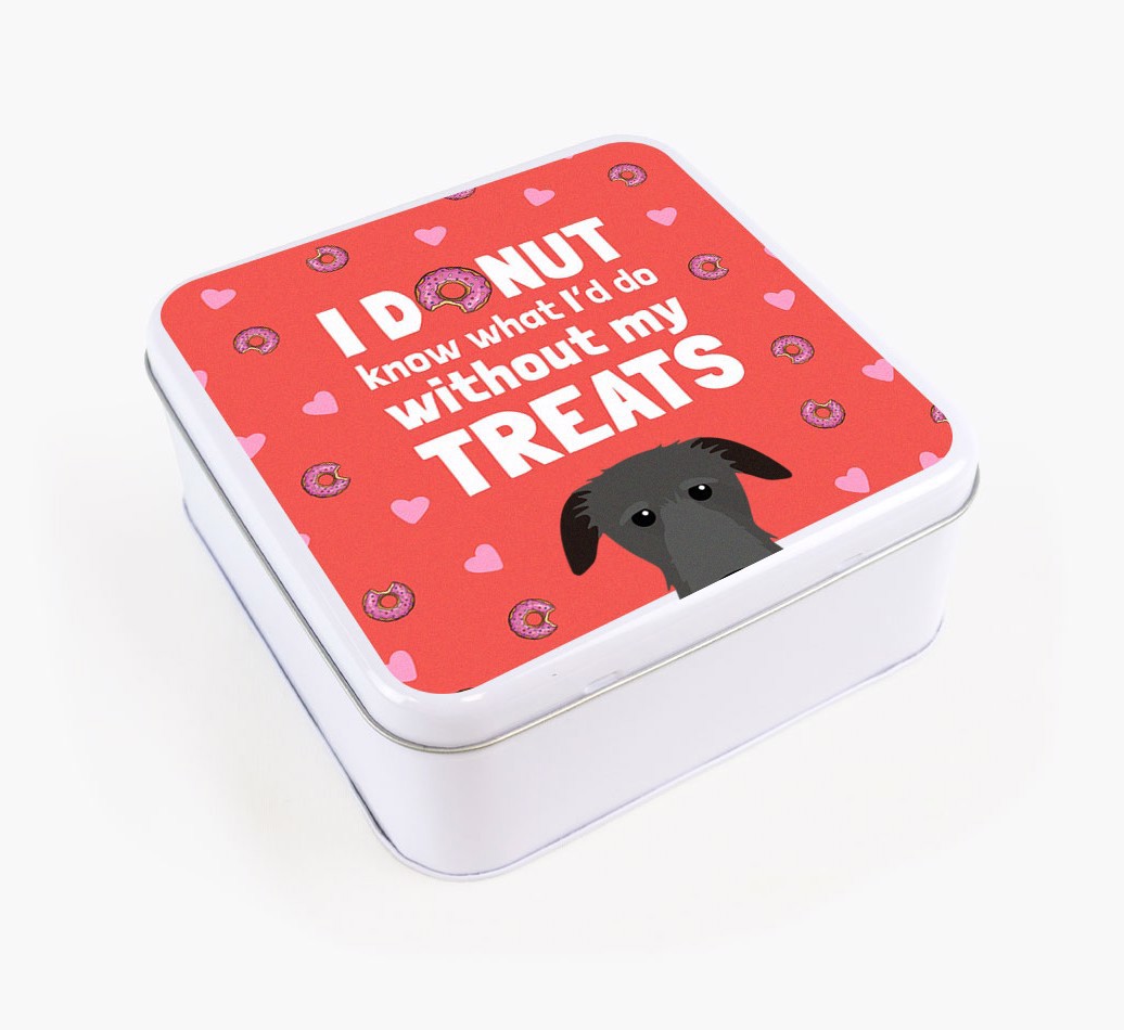 'You Donut Know' - Personalised Treat Tin for Your {breedFullName}