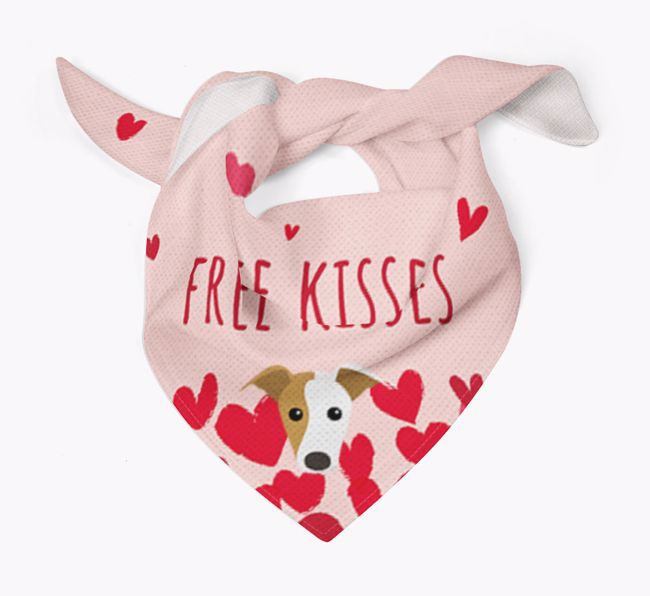 Free Kisses : Personalized {breedFullName} Bandana