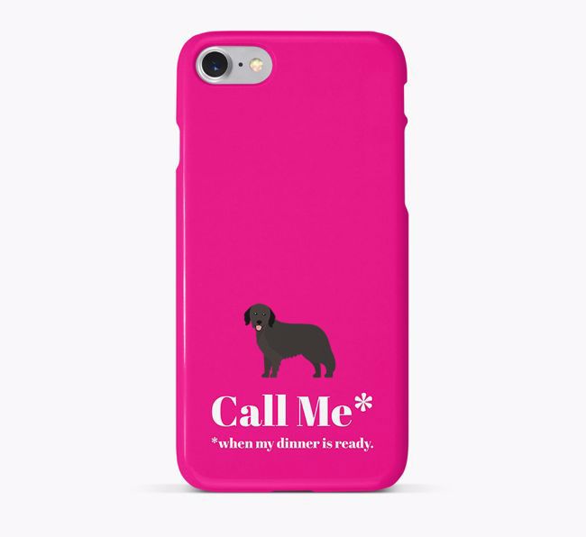 'Call me for Dinner' Phone Case with {breedFullName} Icon