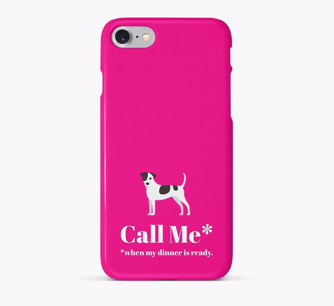 'Call me for Dinner' Phone Case with {breedFullName} Icon