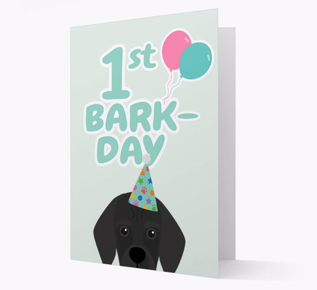 'Ages 1-18' Bark-day Card with {breedFullName} Icon