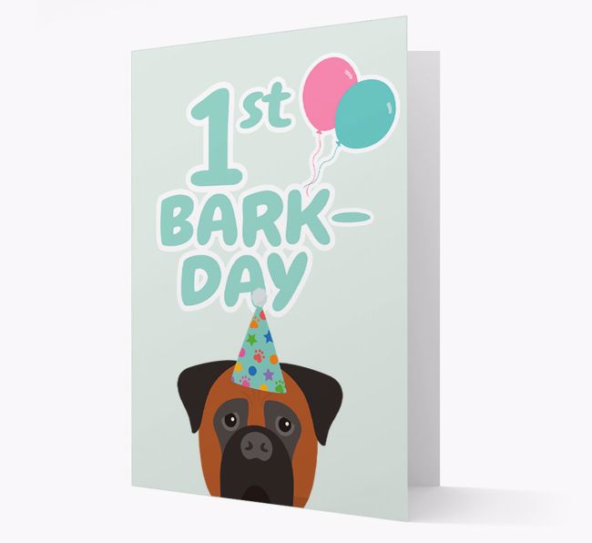 'Ages 1-18' Bark-day Card with {breedFullName} Icon