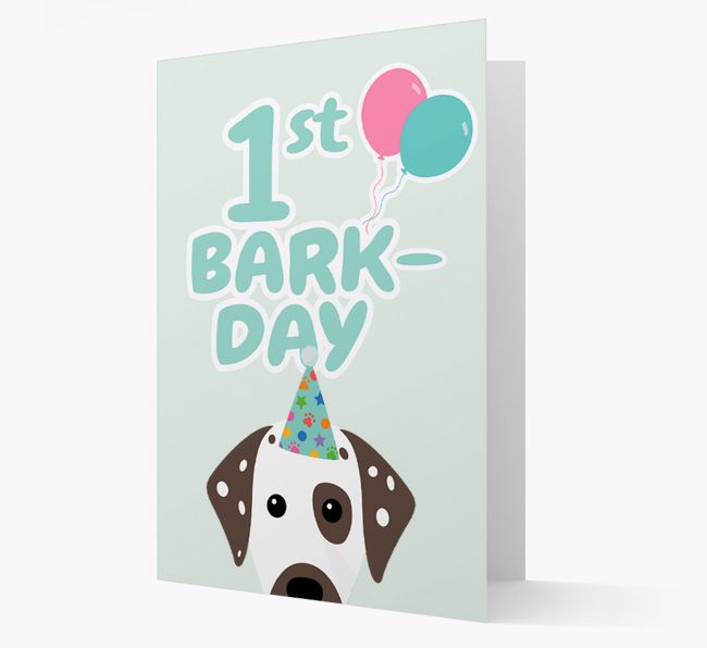 'Ages 1-18' Bark-day Card with {breedFullName} Icon