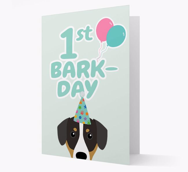 'Ages 1-18' Bark-day Card with {breedFullName} Icon