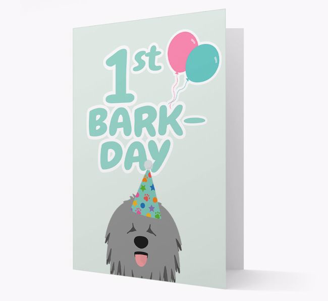 'Ages 1-18' Bark-day Card with {breedFullName} Icon