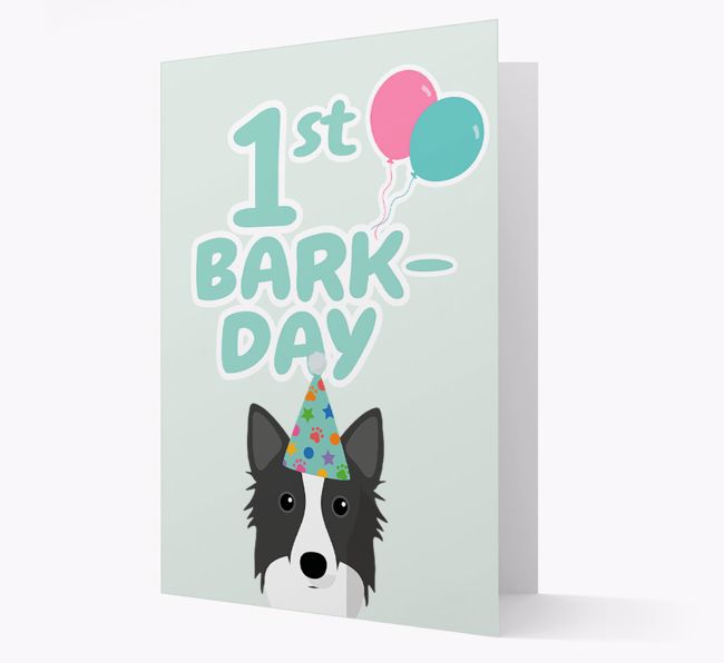 'Ages 1-18' Bark-day Card with {breedFullName} Icon