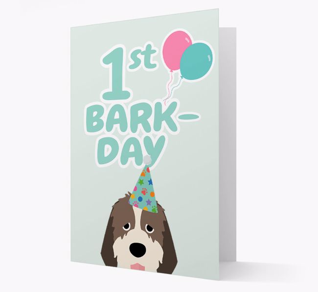 'Ages 1-18' Bark-day Card with {breedFullName} Icon