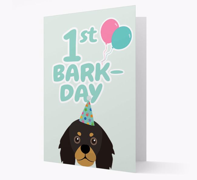 'Ages 1-18' Bark-day Card with {breedFullName} Icon