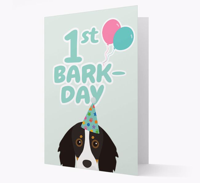 'Ages 1-18' Bark-day Card with {breedFullName} Icon