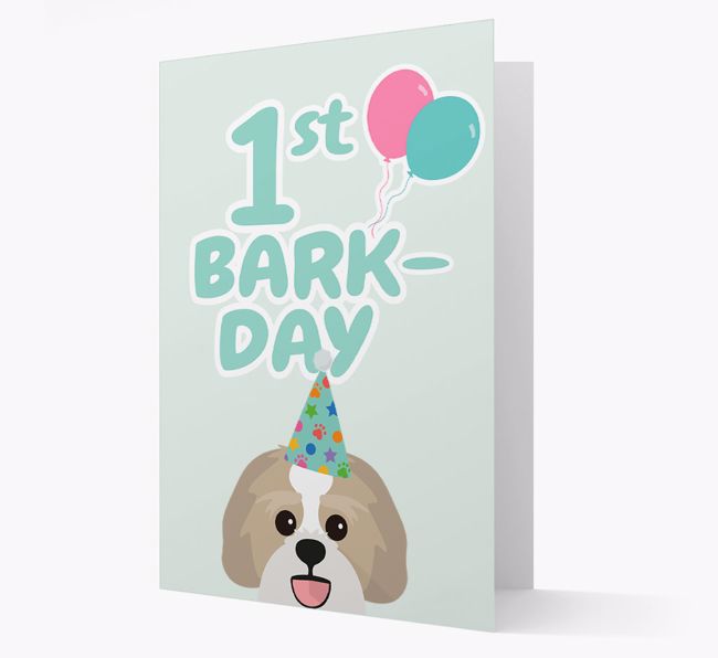 'Ages 1-18' Bark-day Card with {breedFullName} Icon