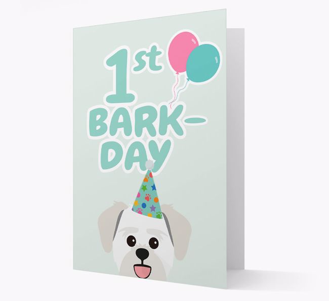 'Ages 1-18' Bark-day Card with {breedFullName} Icon