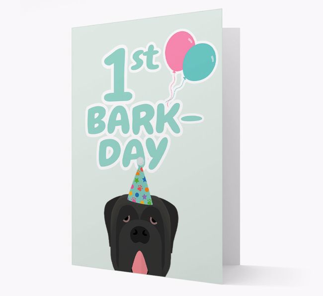 'Ages 1-18' Bark-day Card with {breedFullName} Icon