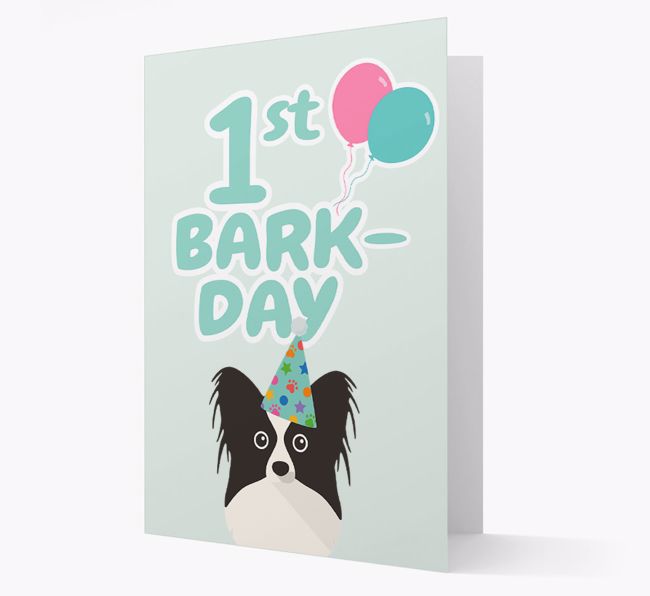 'Ages 1-18' Bark-day Card with {breedFullName} Icon