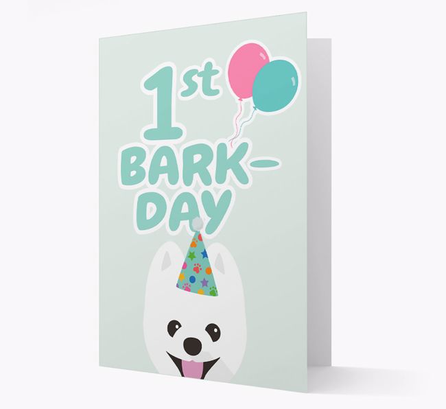 'Ages 1-18' Bark-day Card with {breedFullName} Icon